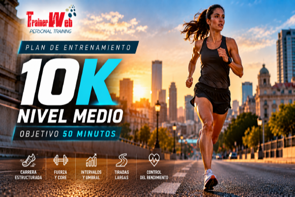 Plan de entrenamiento 10K  Nivel Medio – 10 Semanas
